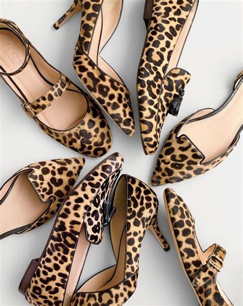 Animal Print Shoes .